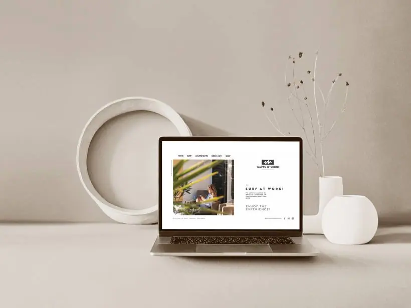 Waves & Work – Projekt: Illustration, Logodesign, Print, Web